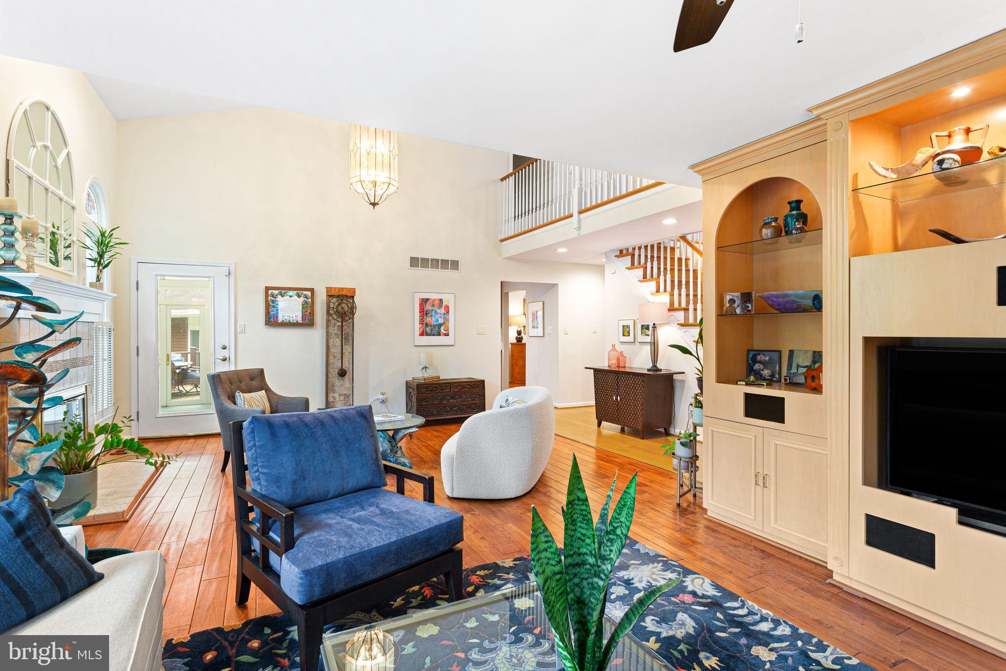 51 Chestnut Street Haddonfield, NJ 08033 - Photo 11 of 56 a living room with furniture and a flat screen tv