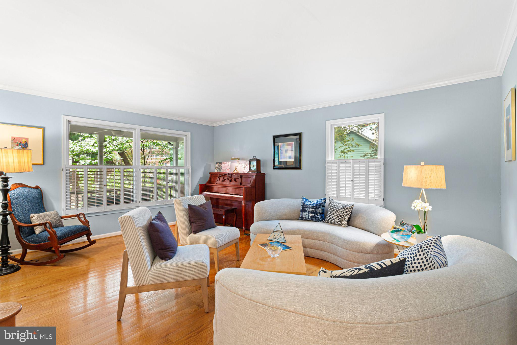 51 Chestnut Street Haddonfield, NJ 08033 - Photo 13 of 56 a living room with furniture and a large window