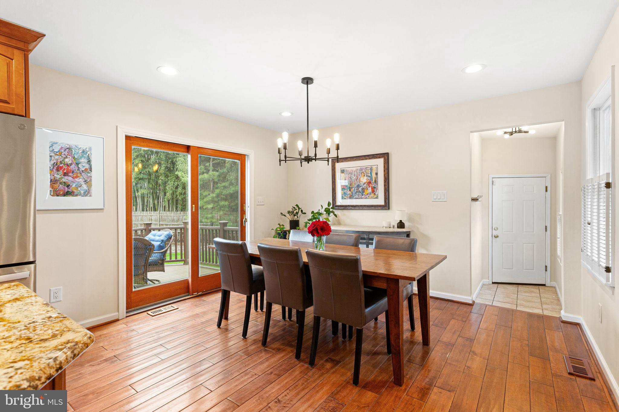 51 Chestnut Street Haddonfield, NJ 08033 - Photo 19 of 56 a view of a dining room with furniture window and wooden floor