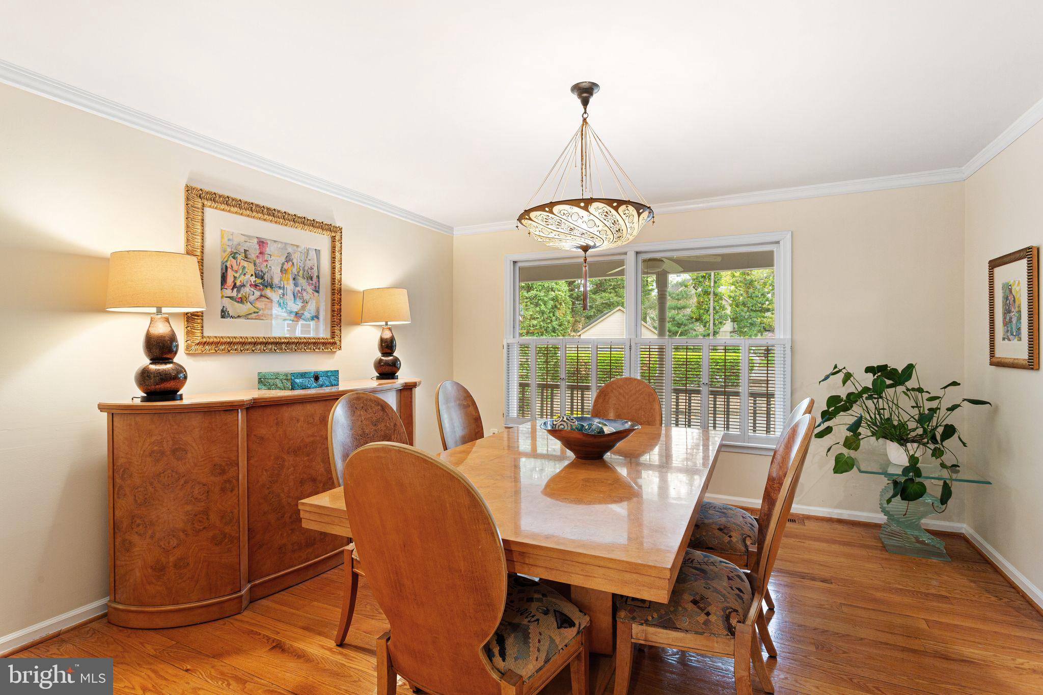 51 Chestnut Street Haddonfield, NJ 08033 - Photo 22 of 56 a view of a dining room with furniture window and wooden floor