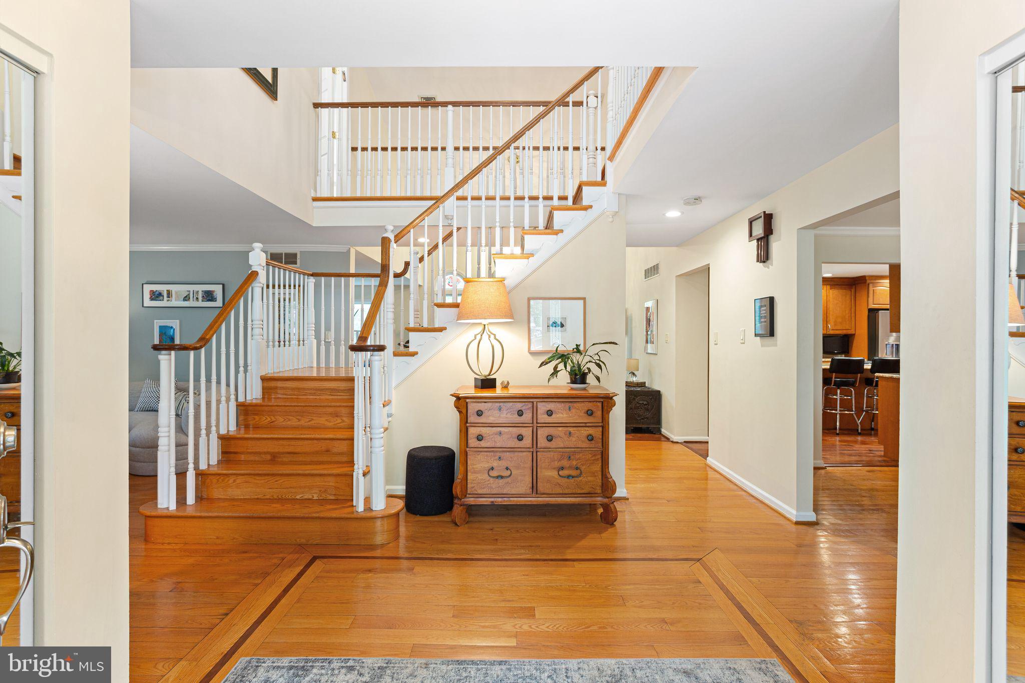 51 Chestnut Street Haddonfield, NJ 08033 - Photo 7 of 56 a view of entryway and hall with dining room