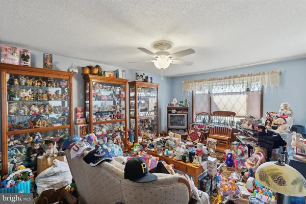 a view of a storage in a room