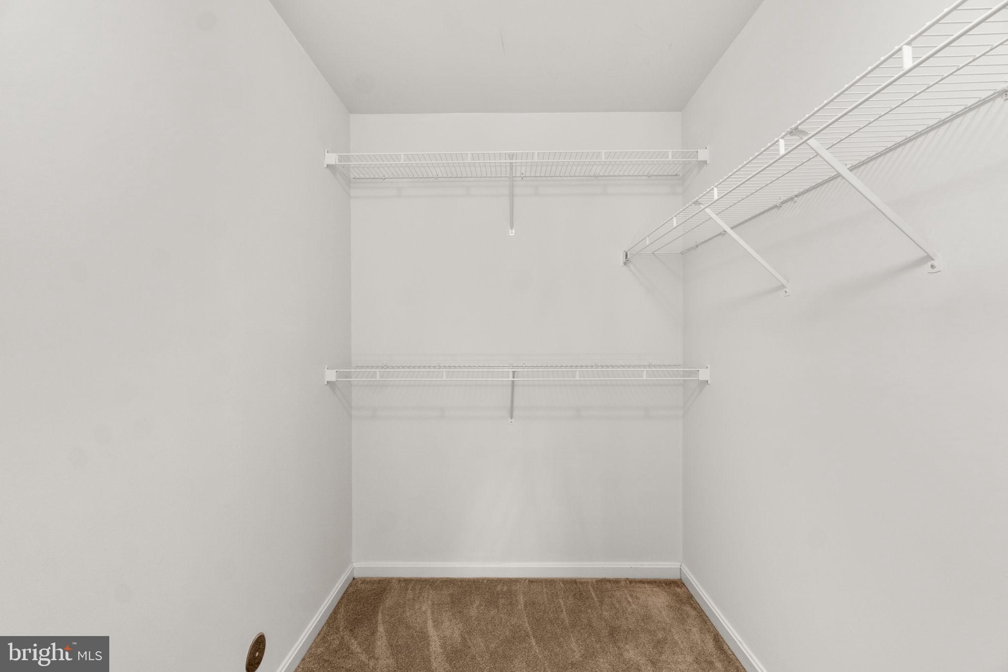 9510 Coyle Road, Unit 109 Owings Mills, MD 21117 - Photo 25 of 41 a view of walk in closet with empty racks