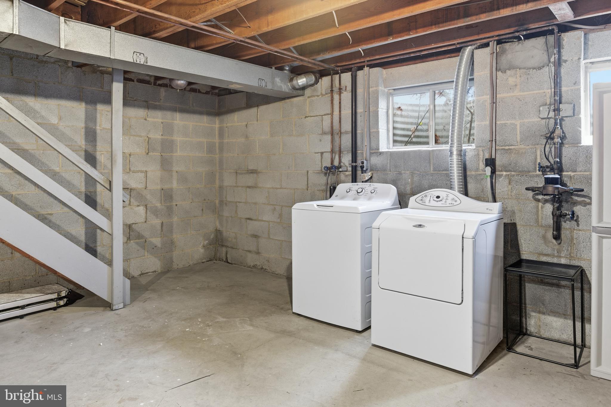 505 Montgomery Street Laurel, MD 20707 - Photo 26 of 30 a utility room with dryer and washer