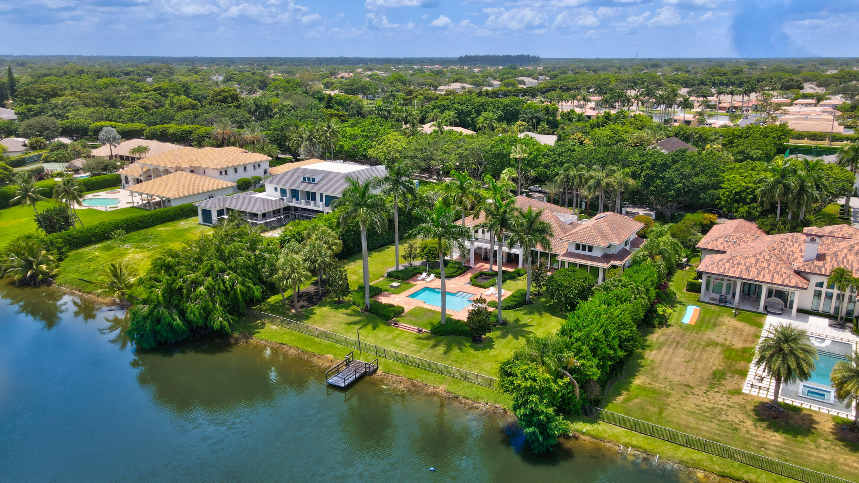 18743 Long Lake Drive Boca Raton, FL 33496 - Photo 74 of 85 a view of a lake with houses