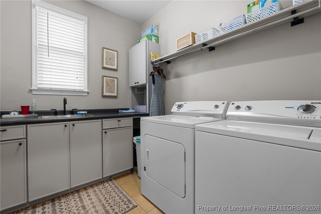 16 Cottswold Lane Spring Lake, NC 28390 - Photo 15 of 49 a utility room with dryer and washer