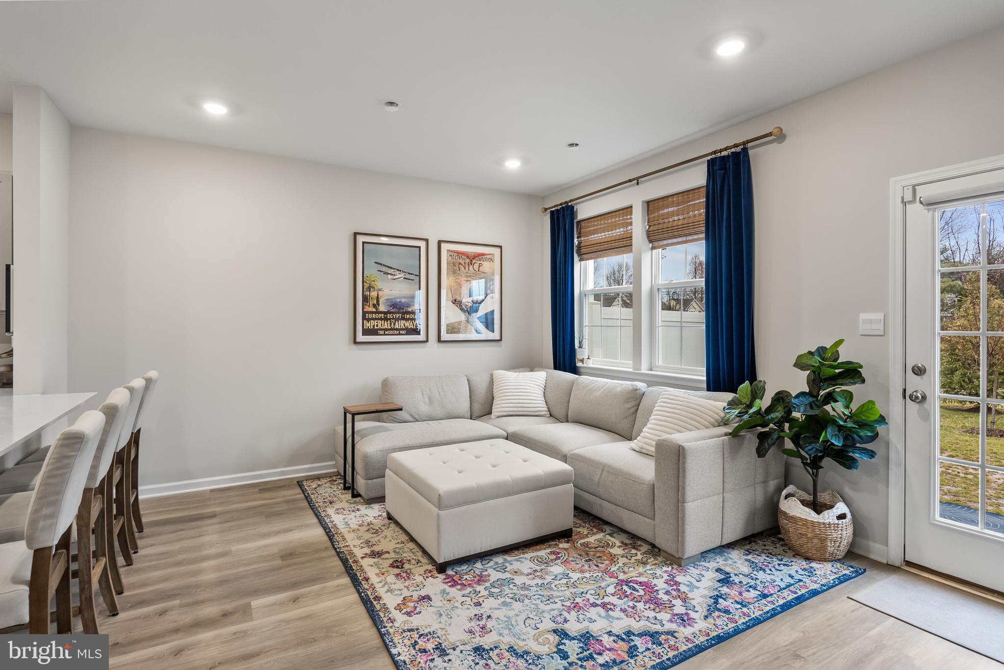 60 Nelsons Way Westampton, NJ 08060 - Photo 14 of 29 a living room with furniture and a potted plant