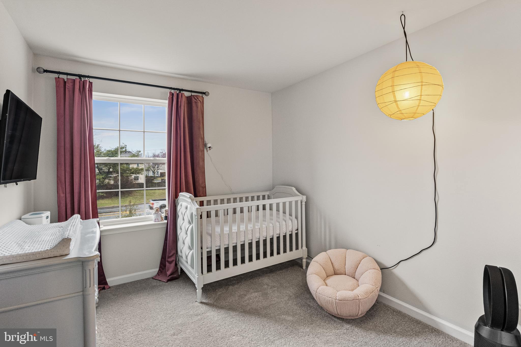 60 Nelsons Way Westampton, NJ 08060 - Photo 22 of 29 a bedroom with a bed and a flat screen tv