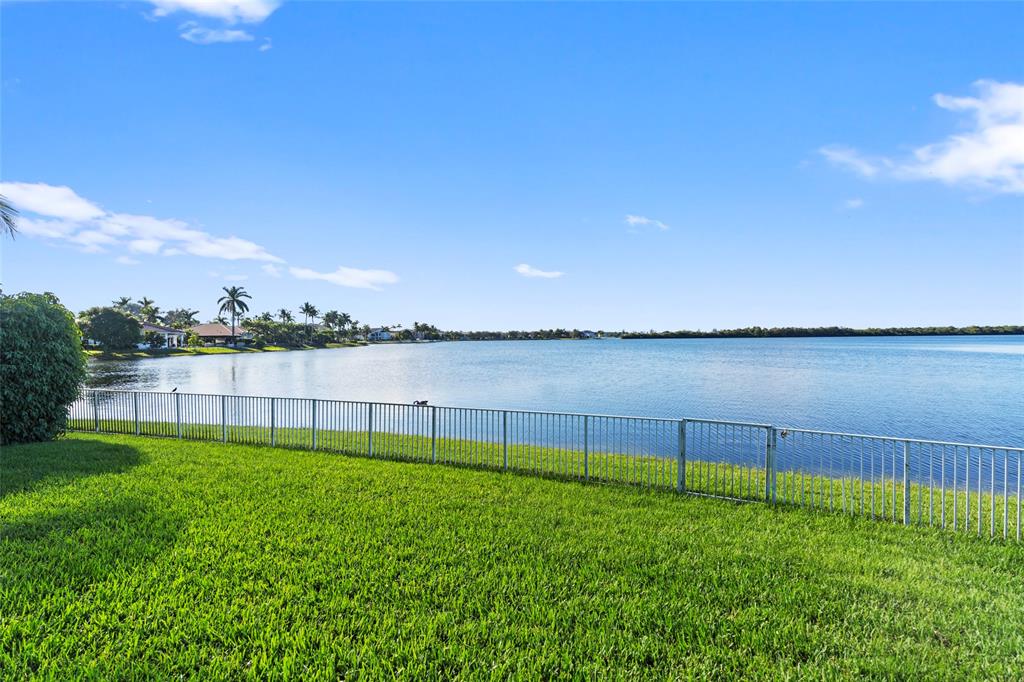 18622 Southwest 41st Street Miramar, FL 33029 - Photo 8 of 63 a view of a backyard with a lake view