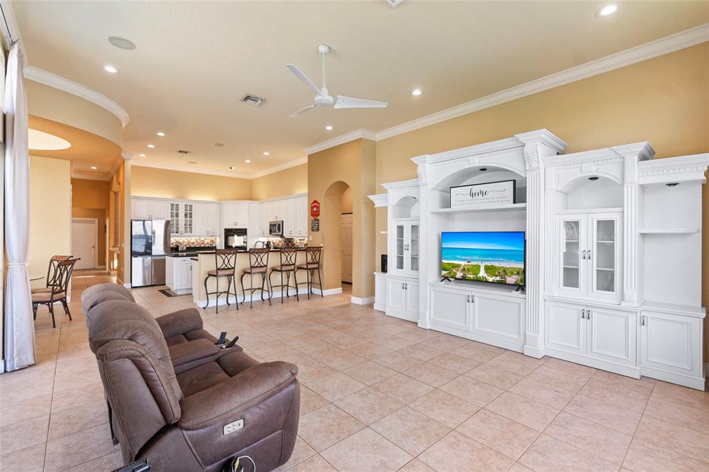18622 Southwest 41st Street Miramar, FL 33029 - Photo 10 of 63 a living room with furniture and kitchen view
