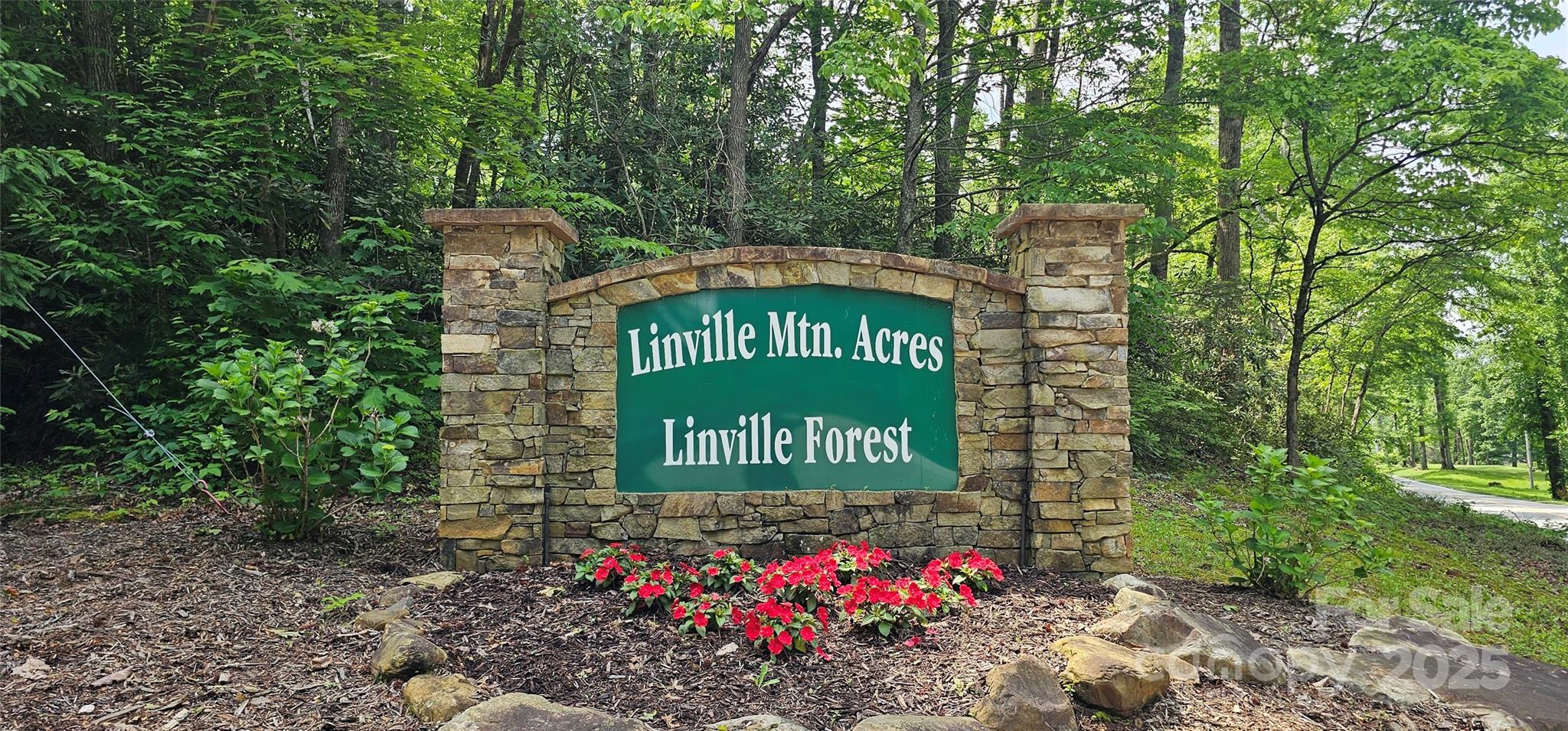 a sign on the side of the road