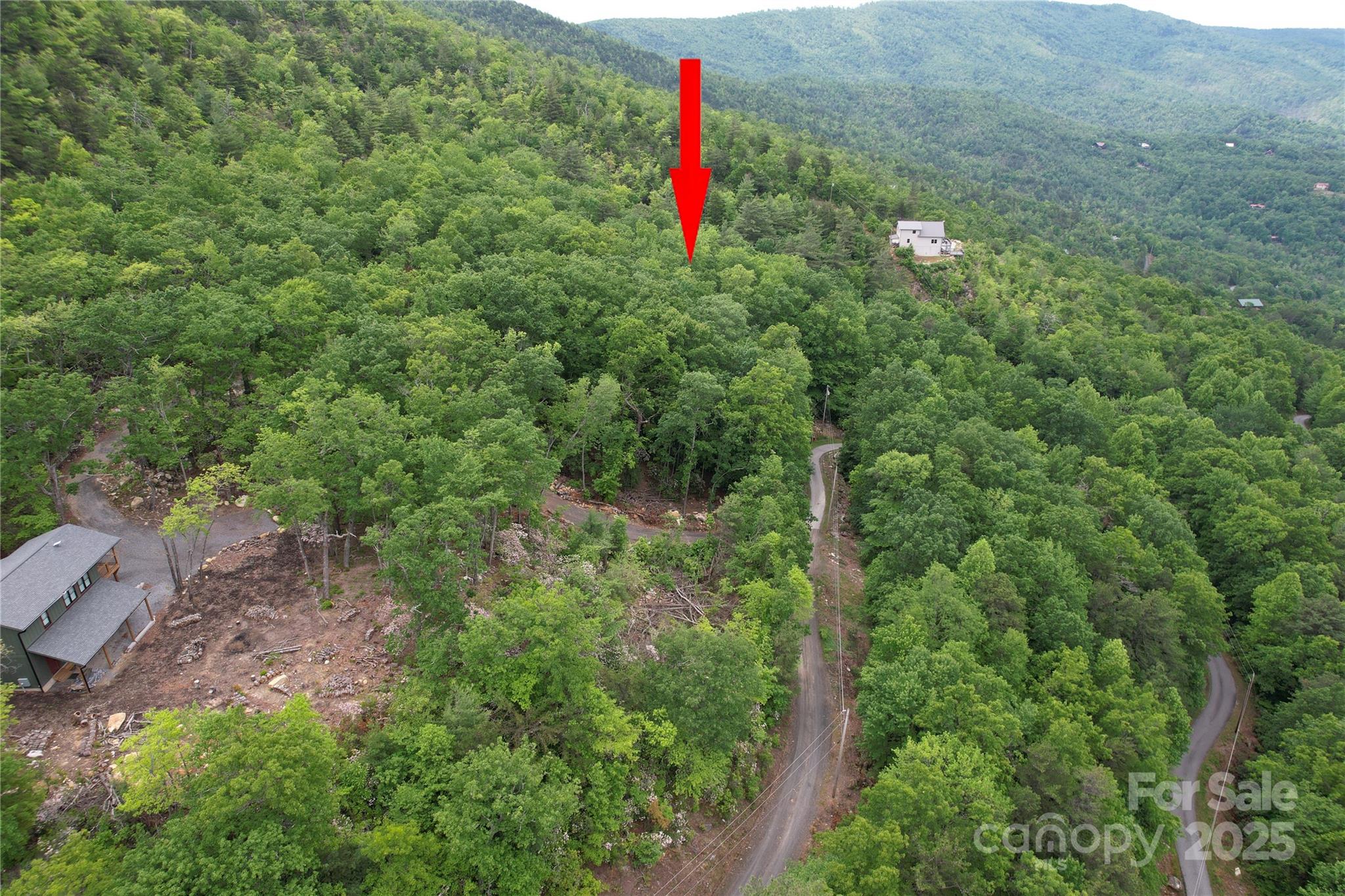 Tbd Ridge Cove Drive, Unit 54 & 55 Marion, NC 28752 - Photo 34 of 36 a backyard of a house with swimming pool and outdoor seating