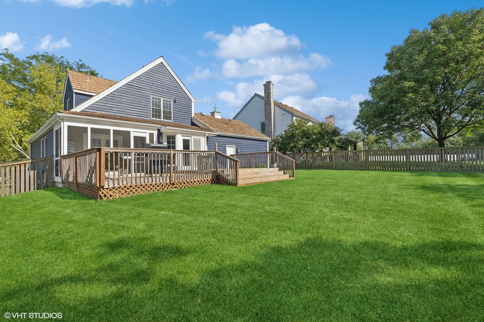 548 Long Hill Road Gurnee, IL 60031 - Photo 21 of 26 a view of a house with a big yard and large trees