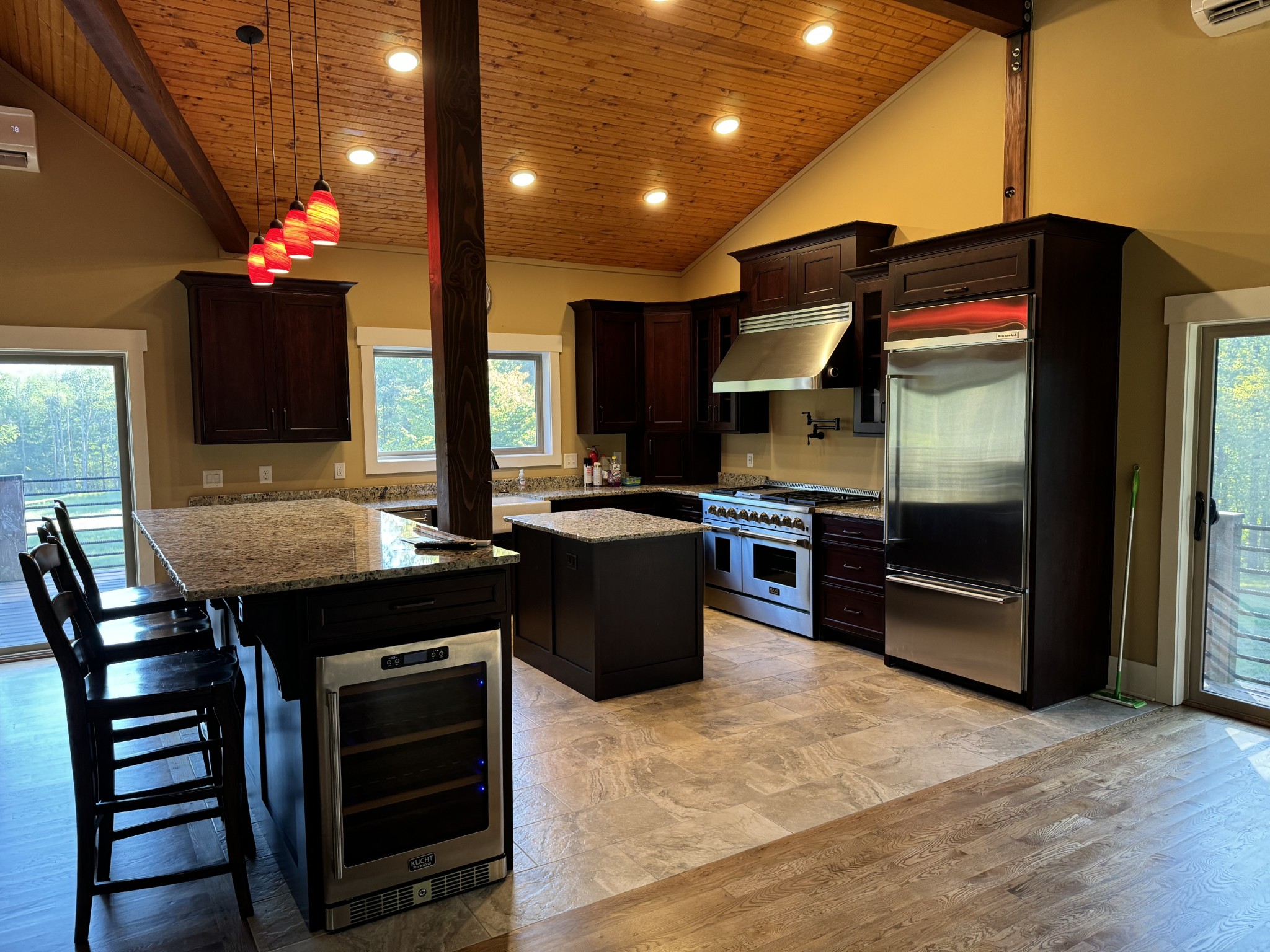 4451 Airport Road Springfield, TN 37172 - Photo 8 of 31 a kitchen with stainless steel appliances granite countertop a stove a refrigerator and a sink