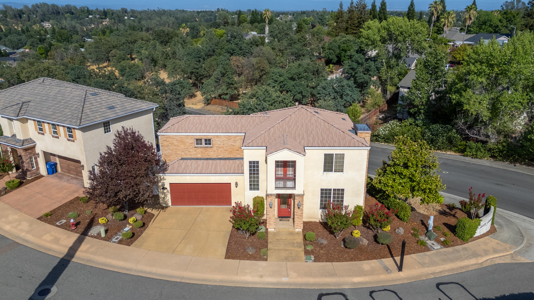 5592 Diamond Ridge Drive Redding, CA 96003 - Photo 14 of 45 an aerial view of a house