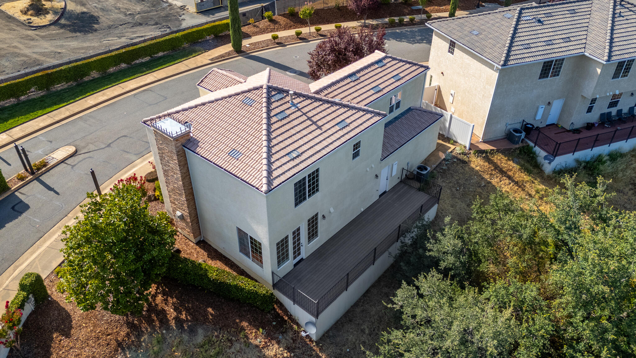 5592 Diamond Ridge Drive Redding, CA 96003 - Photo 32 of 45 an aerial view of a house with a yard