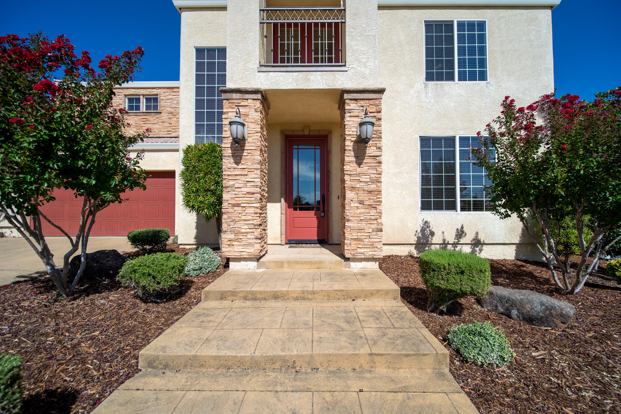5592 Diamond Ridge Drive Redding, CA 96003 - Photo 41 of 45 a front view of a house having yard
