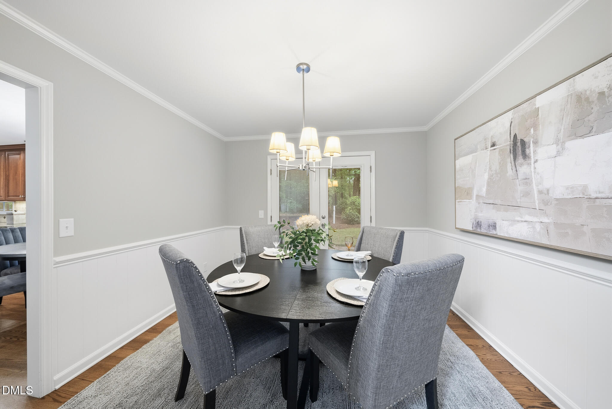 3404 Timberwood Court Raleigh, NC 27606 - Photo 14 of 45 a view of a dining room with furniture window and outside view