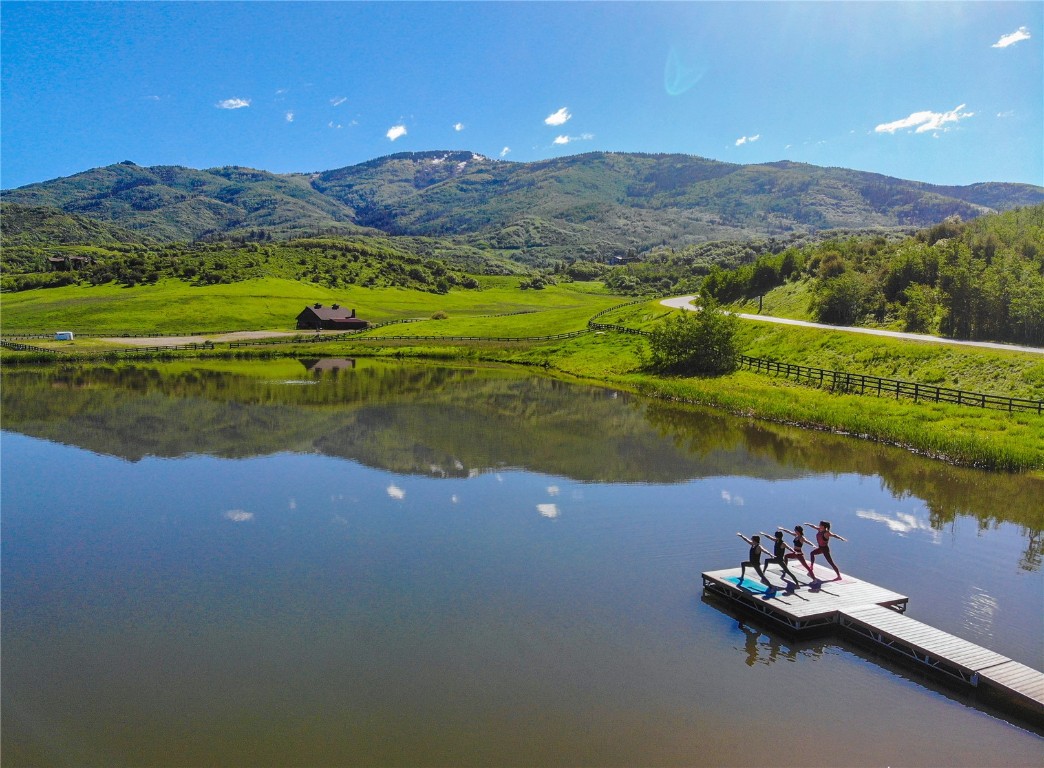 34905 Rockledge Road Steamboat Springs, CO 80487 - Photo 13 of 25 a view of a lake with a mountain