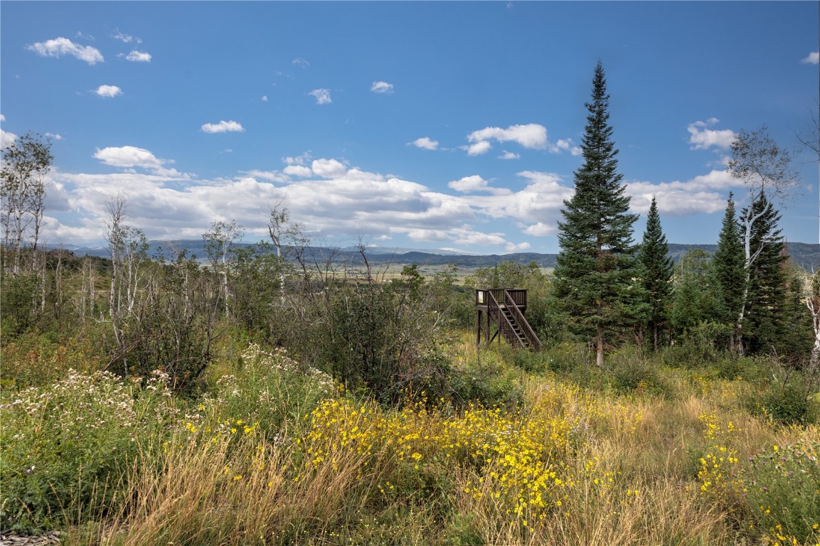 34905 Rockledge Road Steamboat Springs, CO 80487 - Photo 3 of 25 a view of a lake in between two of trees