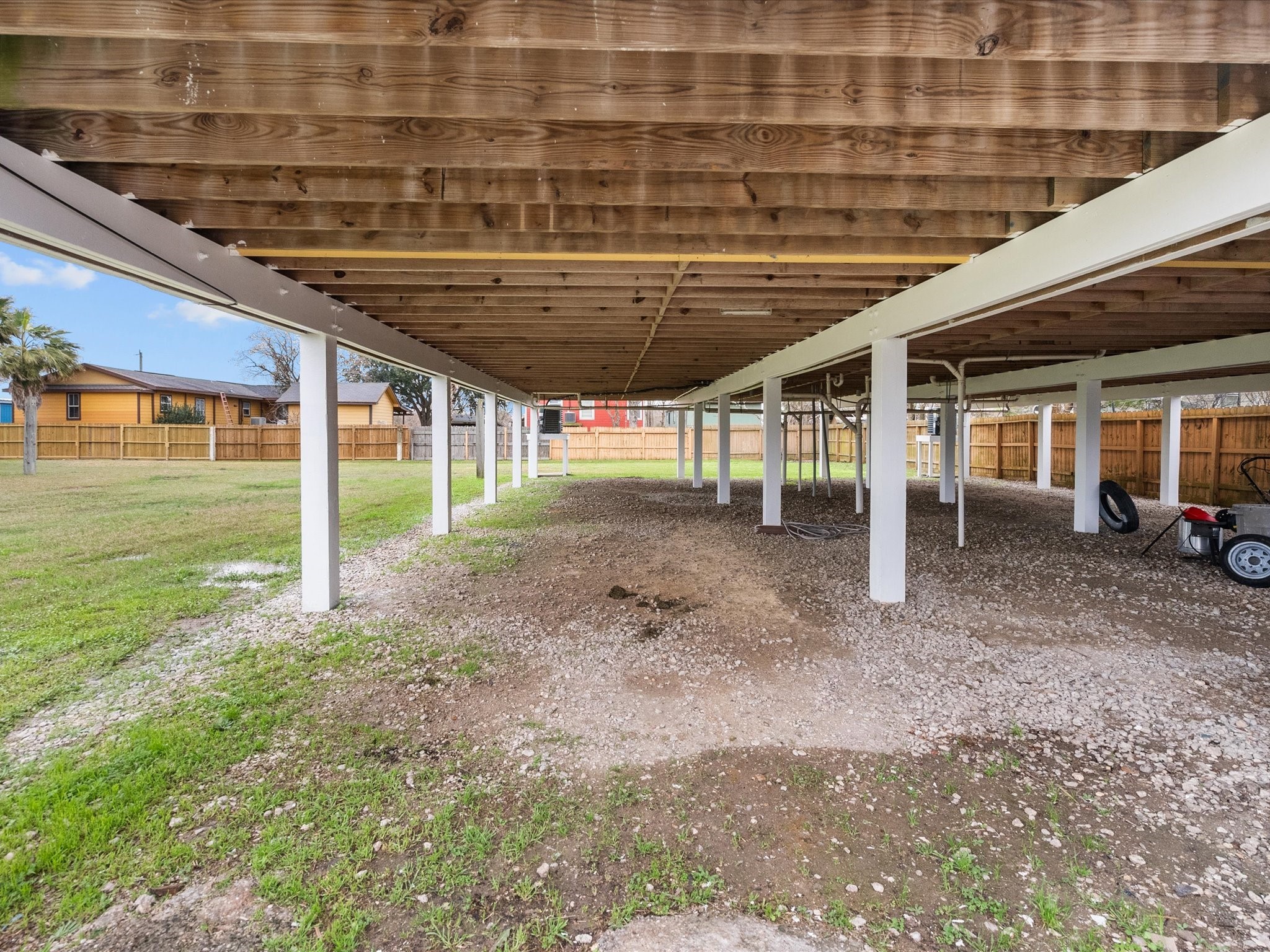 533 12th Street San Leon, TX 77539 - Photo 28 of 29 a view of a backyard