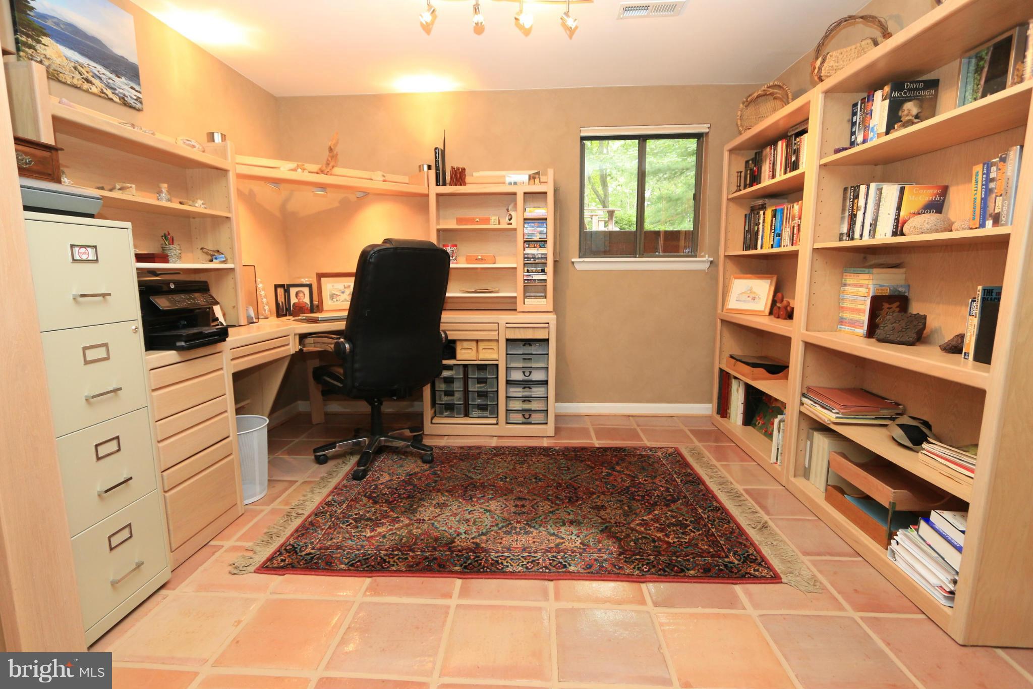 1903 Ramstead Lane Reston, VA 20191 - Photo 22 of 30 Office with Built-In Cabinetry and Desk