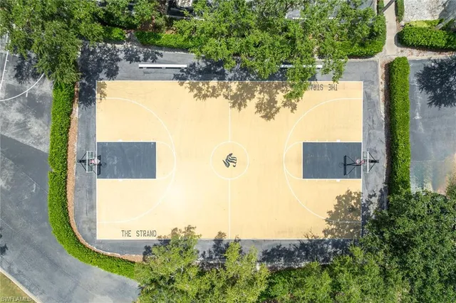 a view of a field with grass