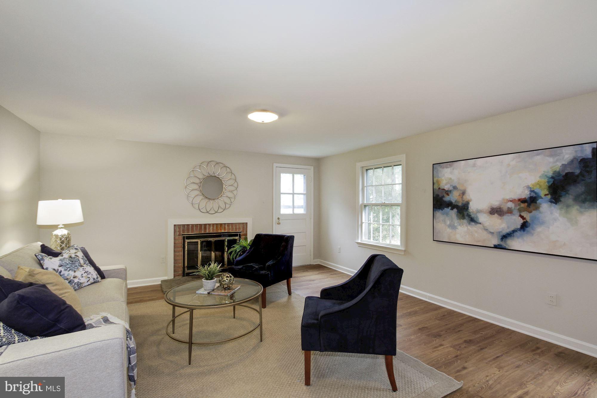 9721 Byeforde Road Kensington, MD 20895 - Photo 16 of 32 Family Room with Door to Side Yard