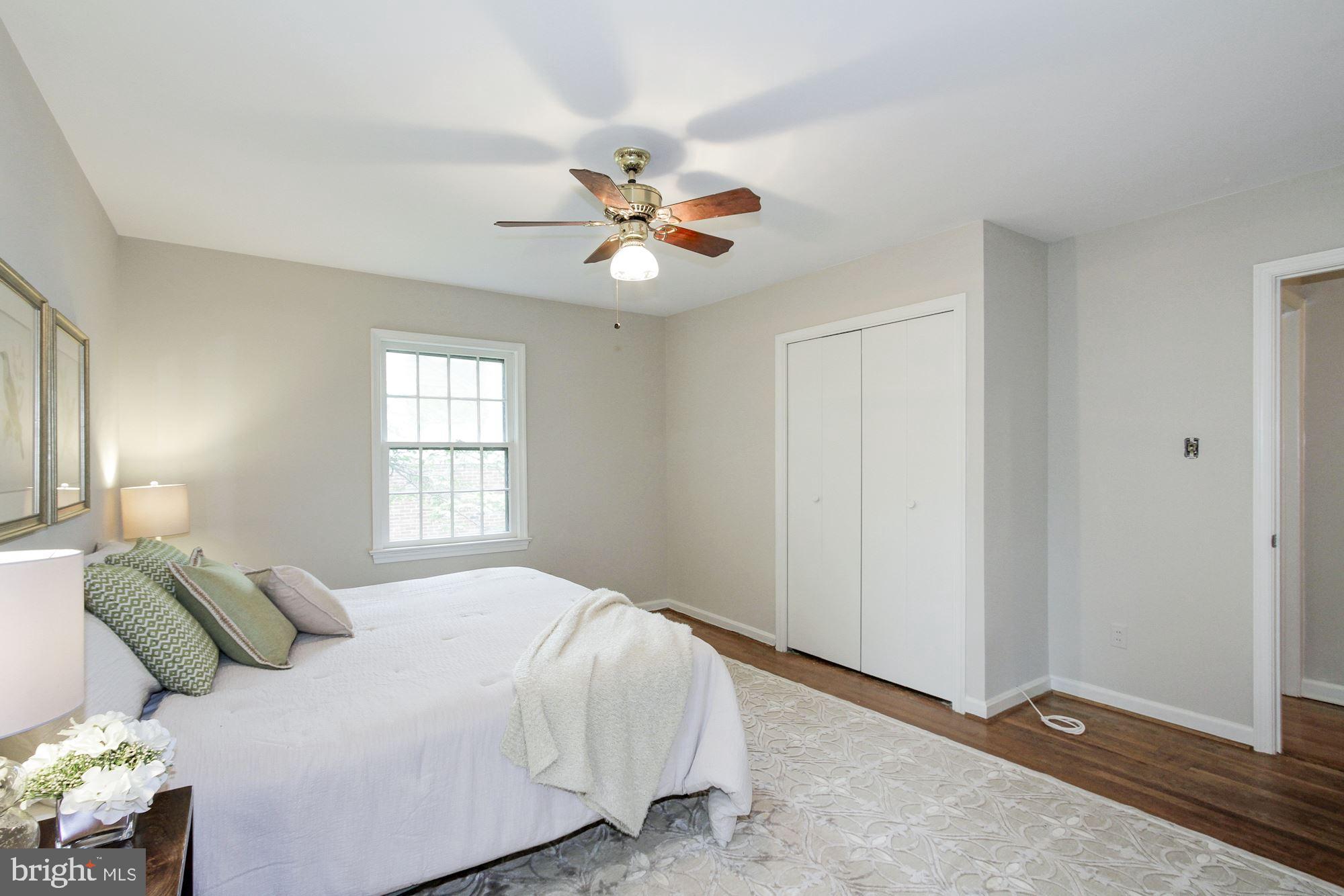 9721 Byeforde Road Kensington, MD 20895 - Photo 21 of 32 Master Bedroom with Two Large Closets
