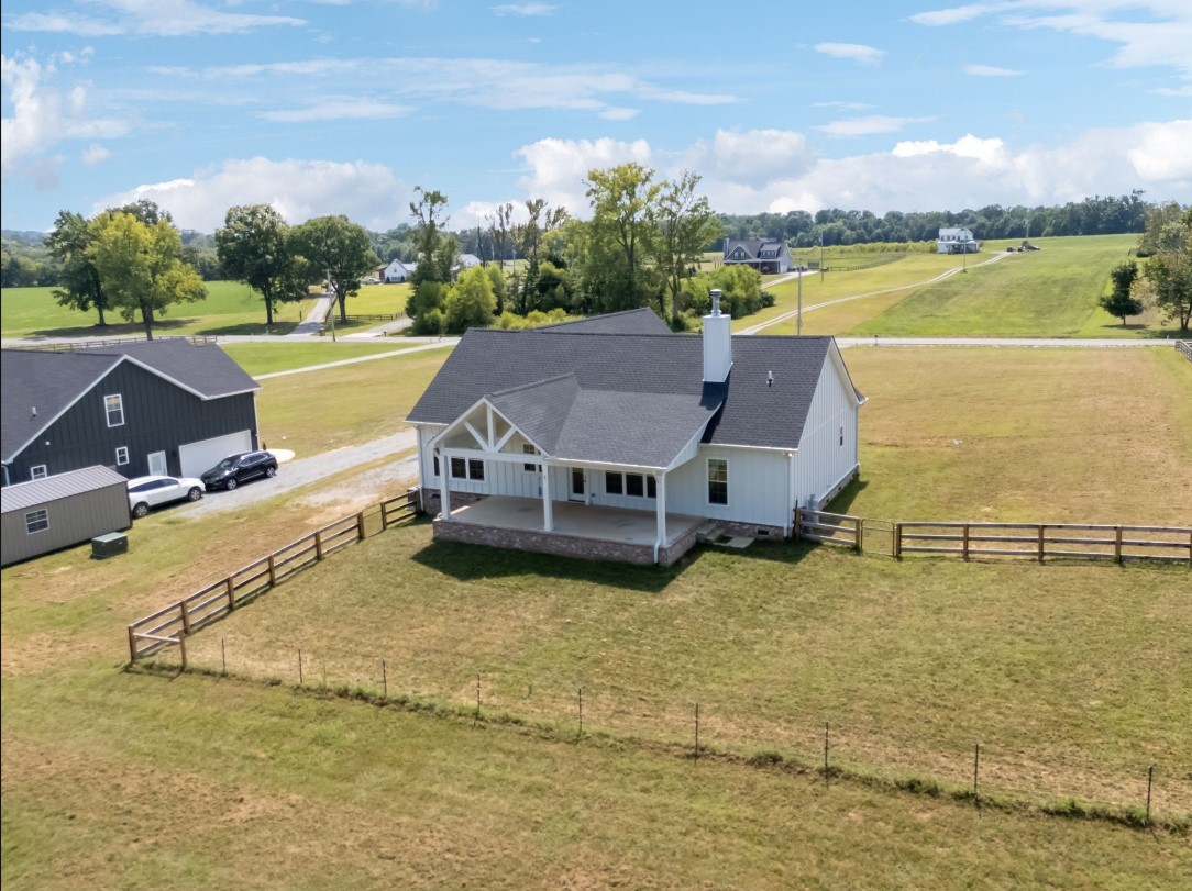 268 Dink Rut Road Portland, TN 37148 - Photo 39 of 40 an aerial view of a house with a garden
