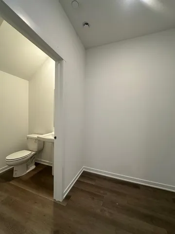 a bathroom with a toilet