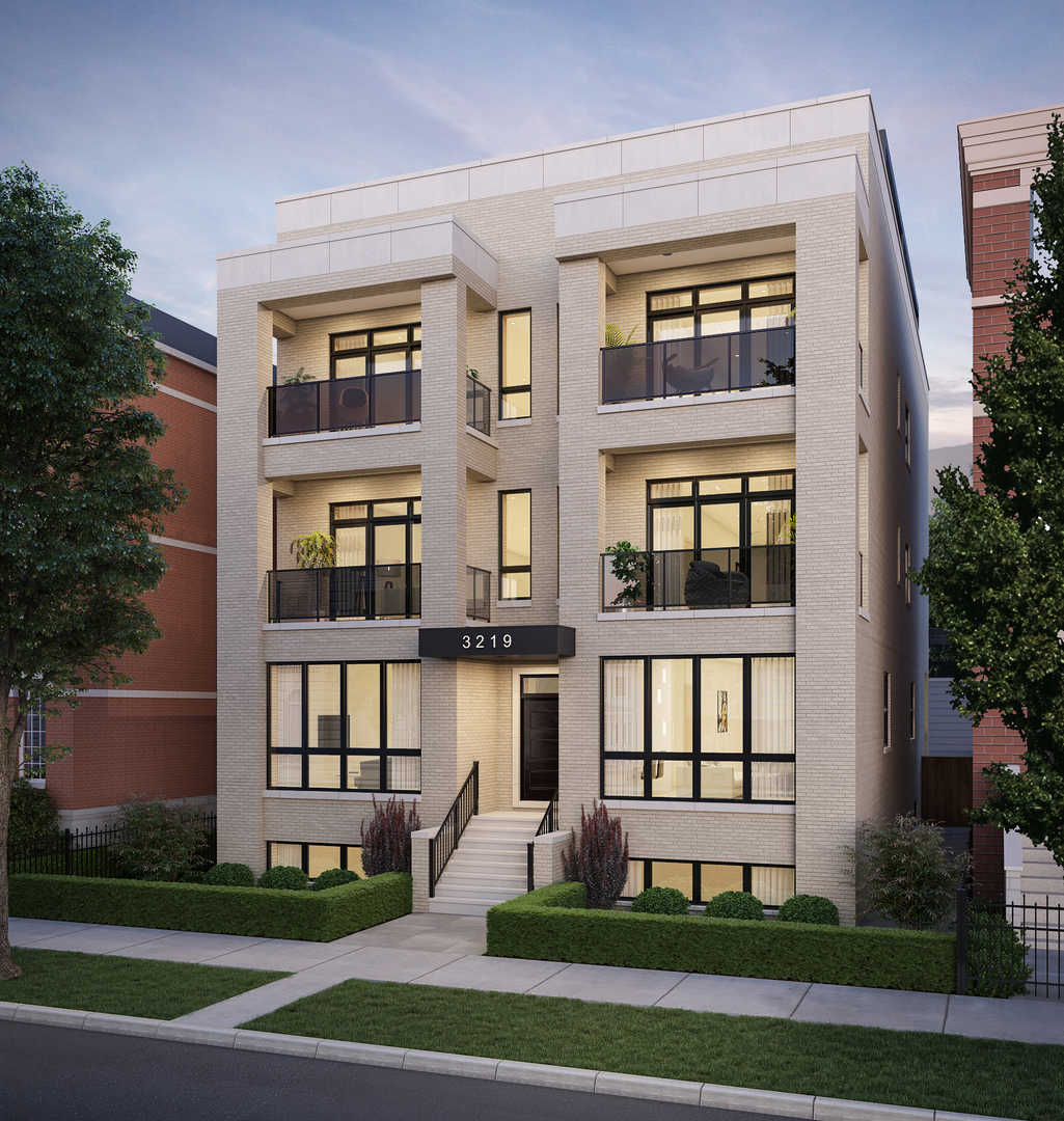 3219 North Seminary Avenue, Unit 1N Chicago, IL 60657 - Photo 1 of 5 a front view of a house