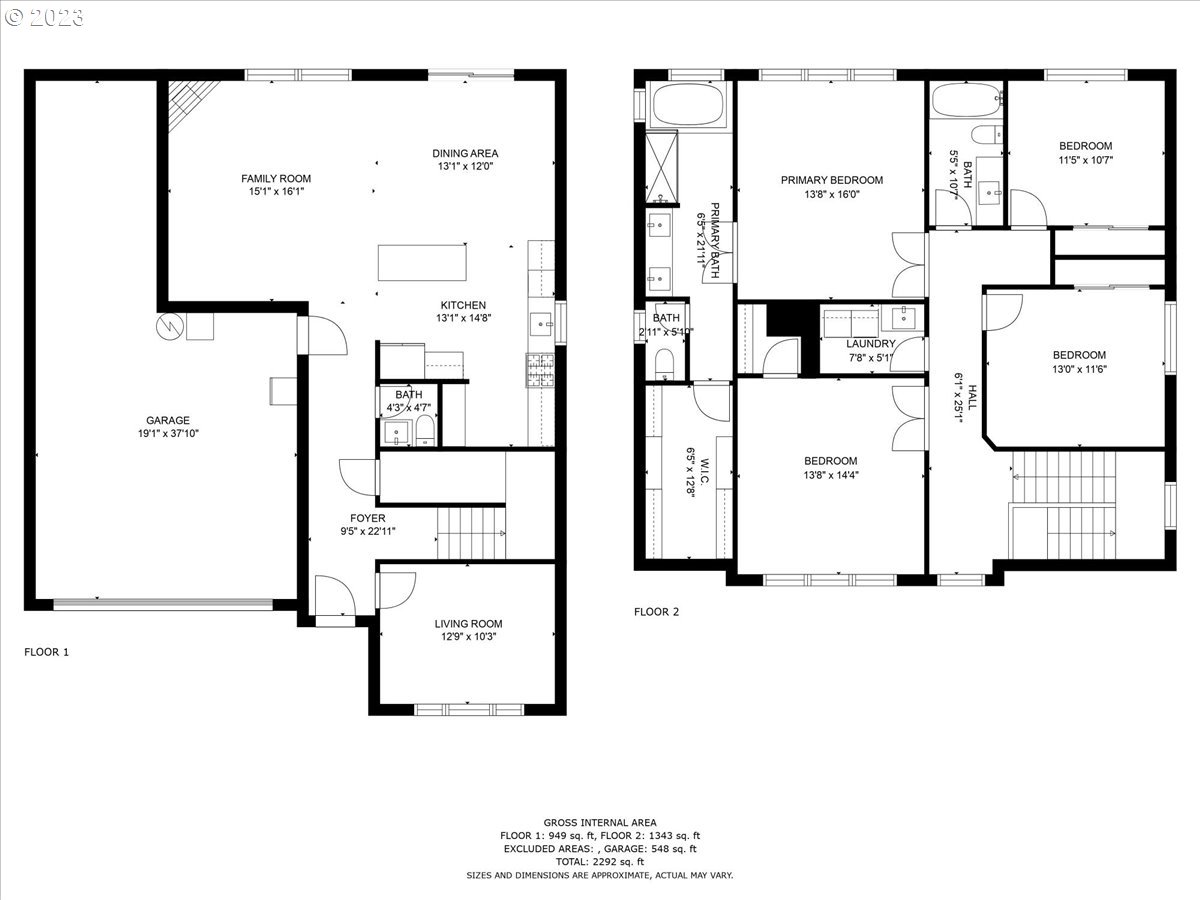 2754 Northwest Inna Avenue Salem, OR 97304 - Photo 33 of 36 a picture of a floor plan