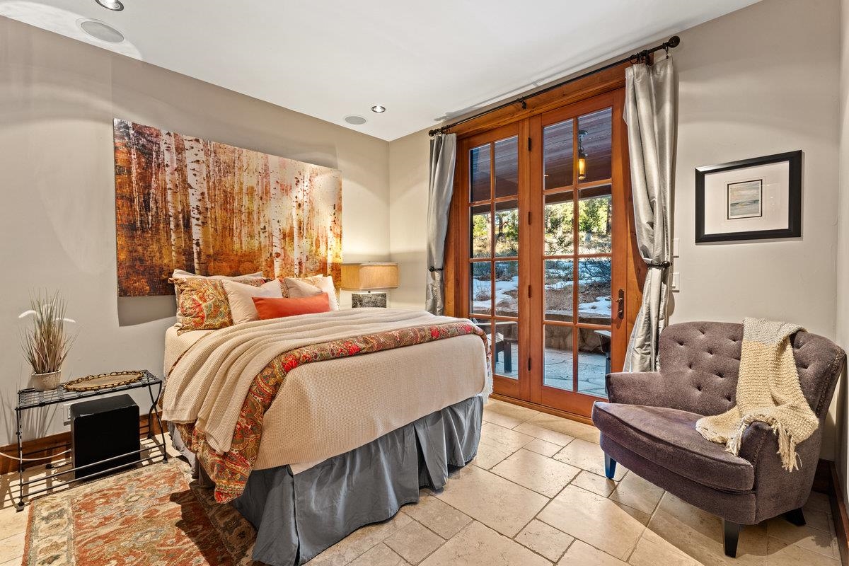 610 Joseph Bernard Truckee, CA 96161 - Photo 13 of 21 a bedroom with a bed and a couch