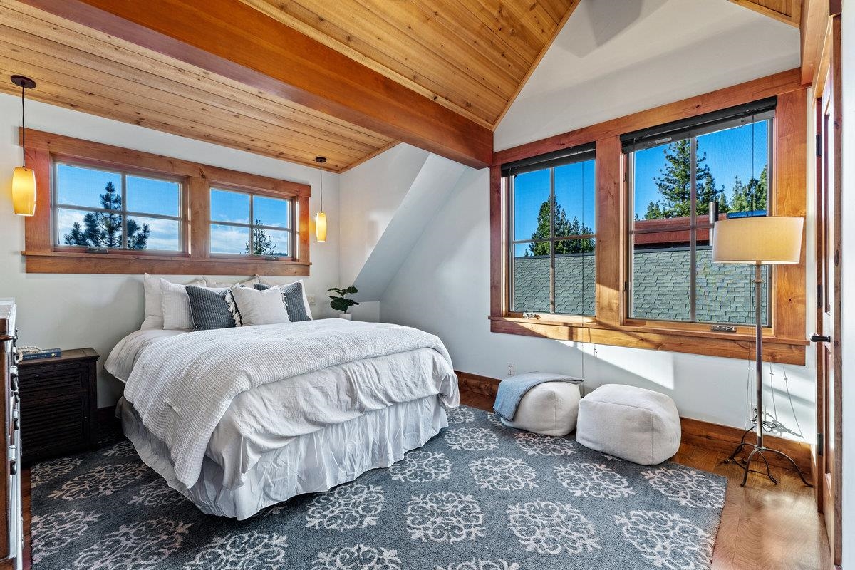 610 Joseph Bernard Truckee, CA 96161 - Photo 15 of 21 a bedroom with bed and a large window