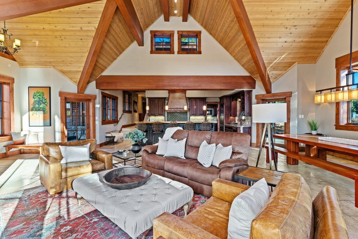 610 Joseph Bernard Truckee, CA 96161 - Photo 4 of 21 a living room with furniture a fireplace and large window