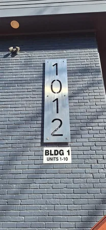 a view of sign board