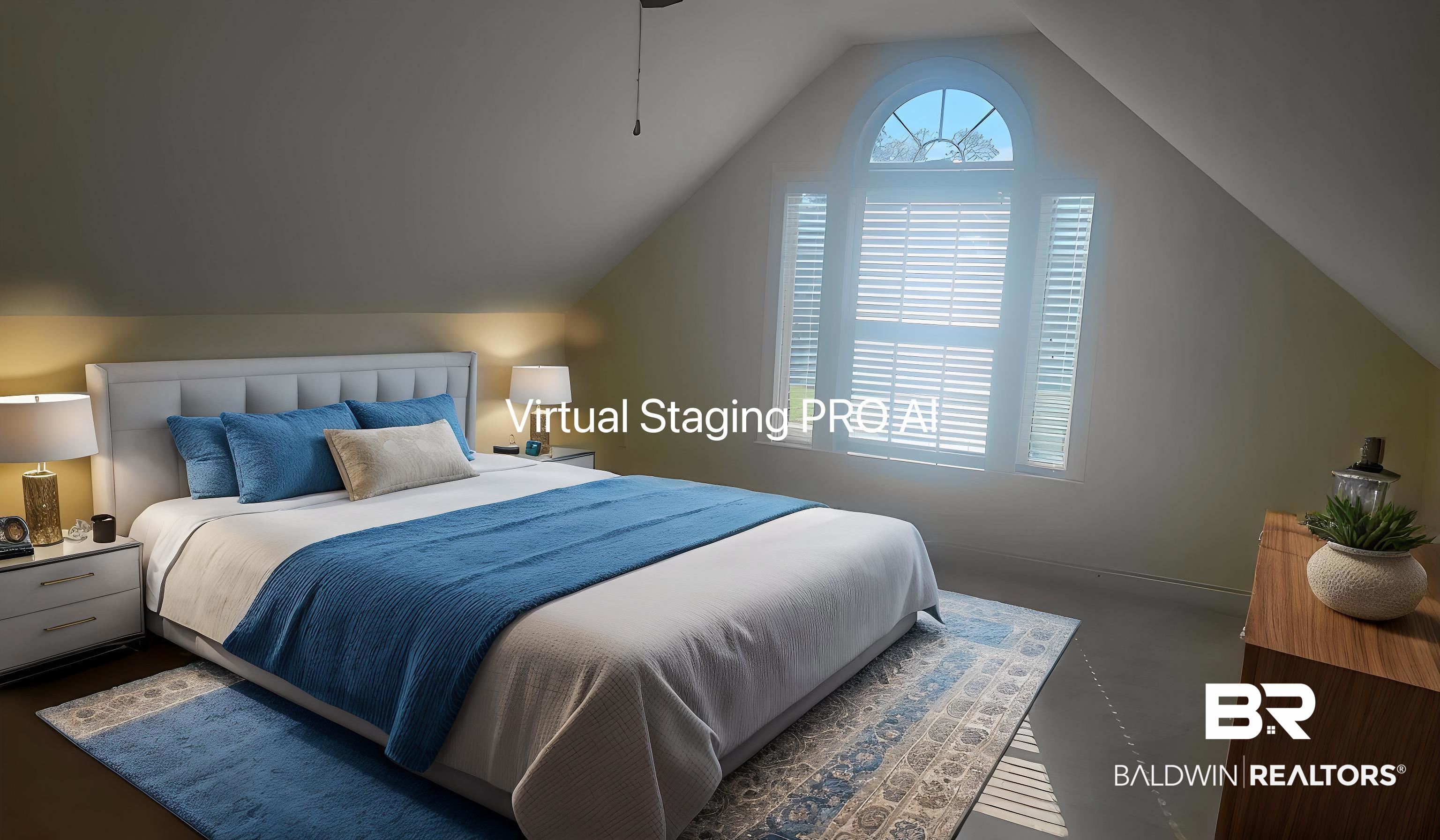306 South Tee Drive Fairhope, AL 36532 - Photo 22 of 37 Bedroom featuring vaulted ceiling and baseboards