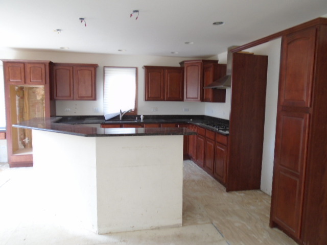 313 Homeland Road Matteson, IL 60443 - Photo 8 of 21 a kitchen with stainless steel appliances granite countertop a refrigerator and a sink