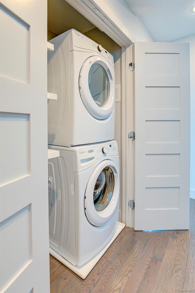 1322 South Pearl Street Denver, CO 80210 - Photo 21 of 39 a utility room with dryer and washer