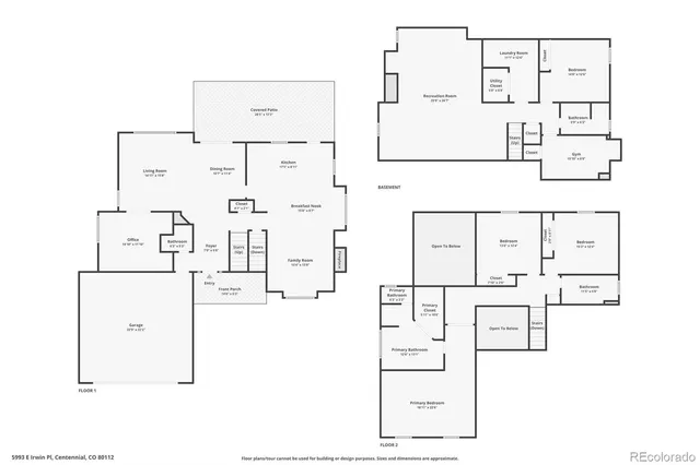 $1,250,000 | 5993 East Irwin Place, Centennial, CO 80112