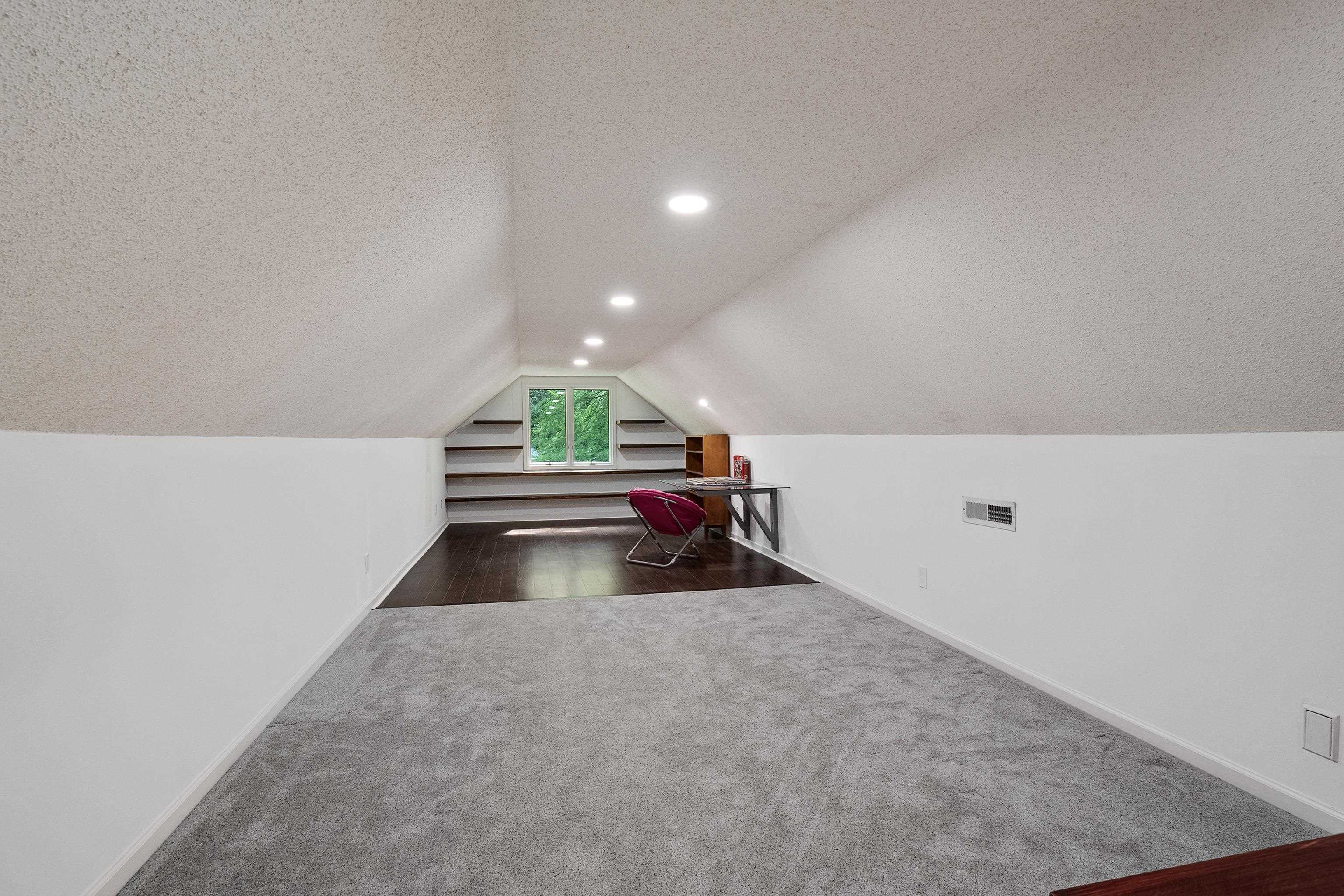 11046 Raleigh Lagrange Road East Eads, TN 38028 - Photo 28 of 40 Bonus room with a textured ceiling, vaulted ceiling, and dark carpet