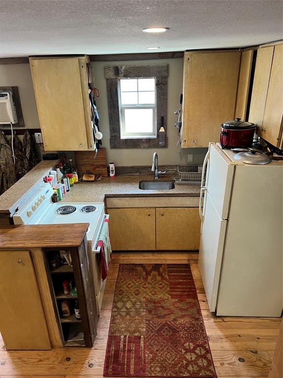 1921 Salt Creek Road Jacksboro, TX 76458 - Photo 12 of 31 a bathroom with a sink a toilet and mirror
