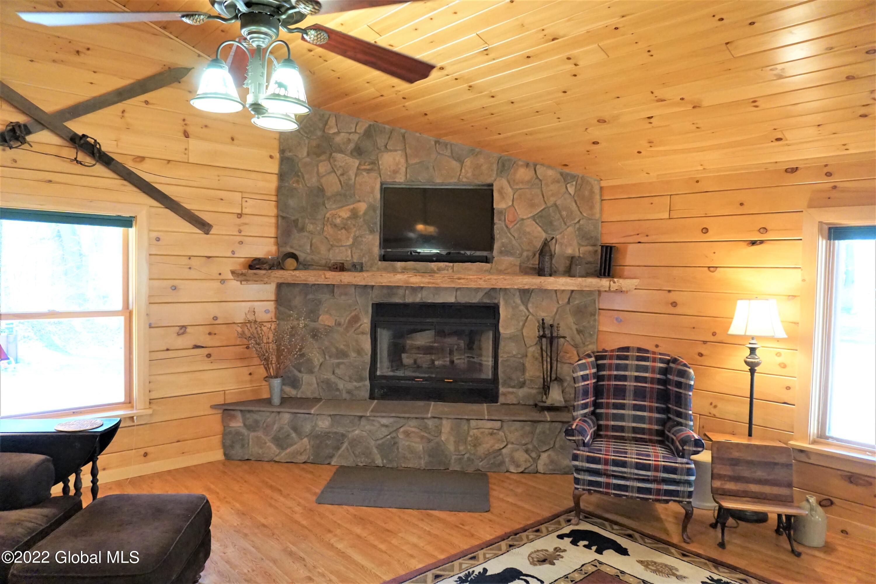 70 Heisler Road Milton, NY 12863 - Photo 19 of 58 Stone Fireplace