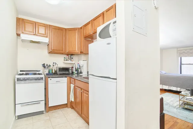 a view of a small space