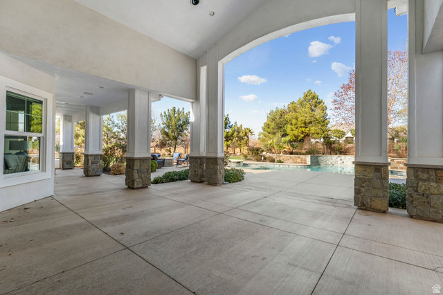2917 Old Farm Road Washington, UT 84780 - Photo 3 of 105 View of patio with an outdoor pool