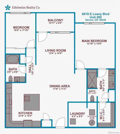 $785,000 | 6618 East Lowry Boulevard, Unit 205, Denver, CO 80230