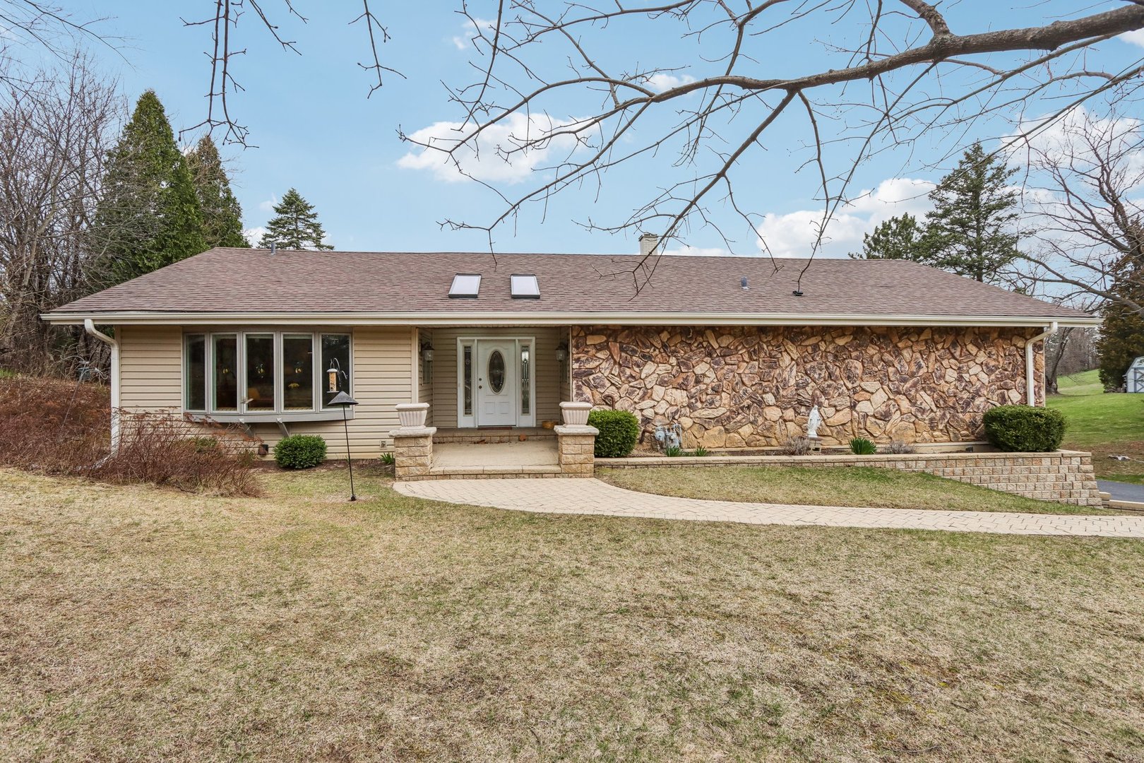 34550 Stanley Road Ingleside, IL 60041 - Photo 2 of 45 a view of a house with a yard and sitting area