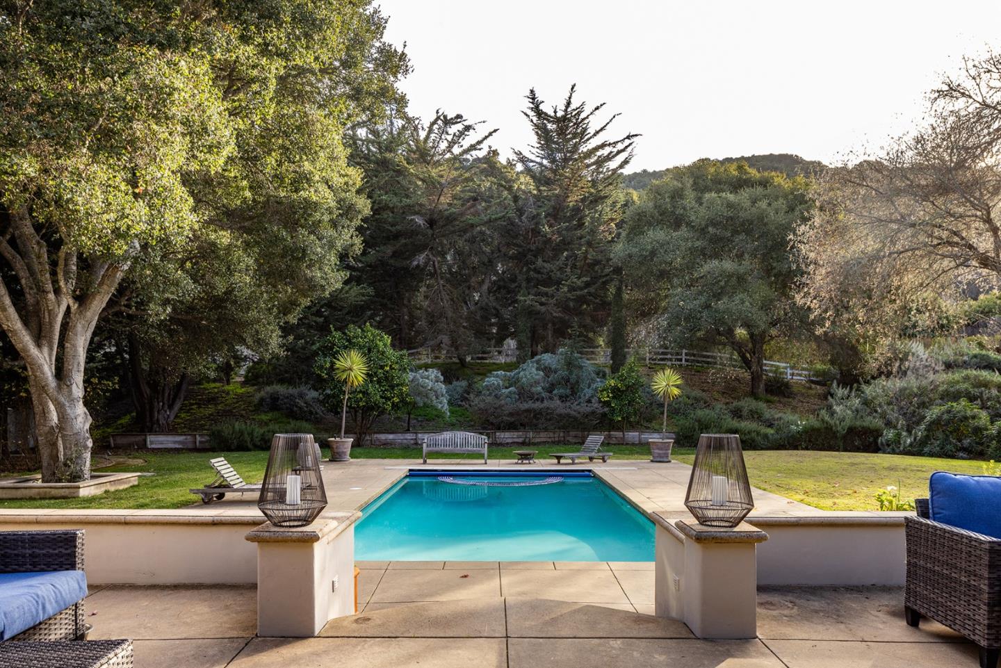 8680 River Meadows Road Carmel, CA 93923 - Photo 9 of 38 a view of a swimming pool with a patio