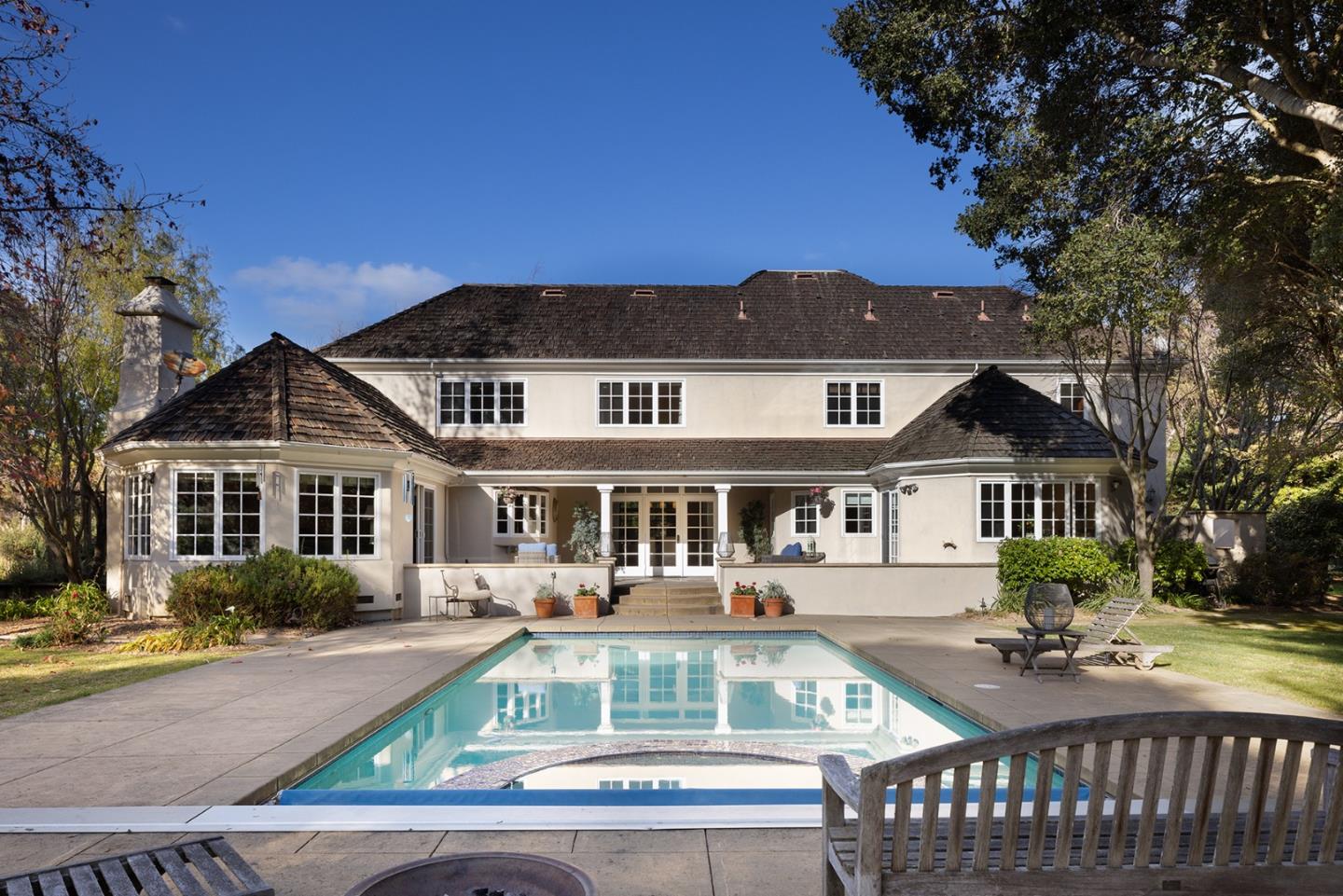 8680 River Meadows Road Carmel, CA 93923 - Photo 10 of 38 a front view of a house with garden